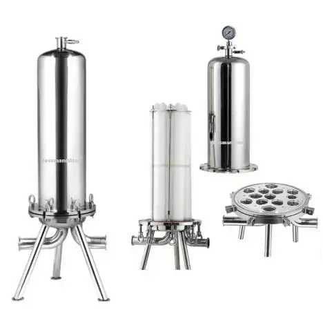 cartridge type filter housing